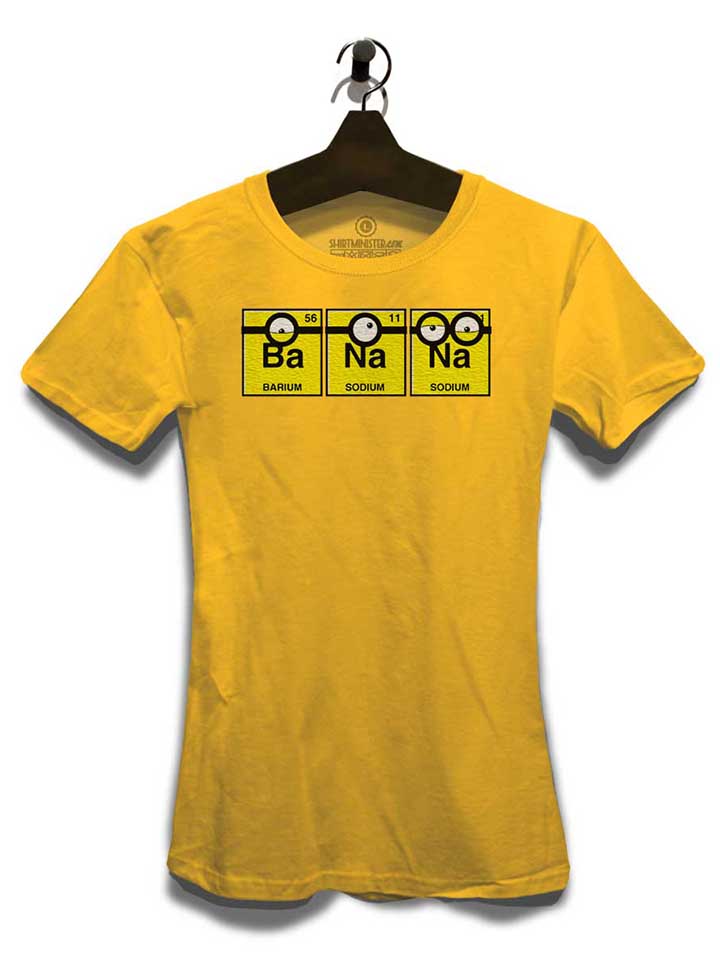 banana-damen-t-shirt gelb 3