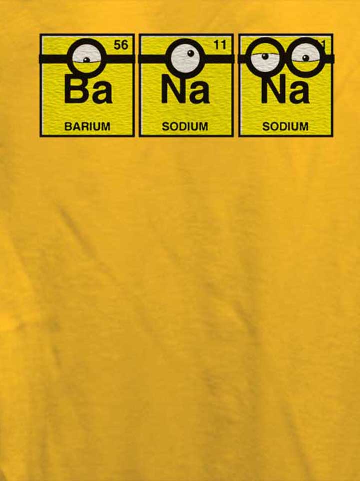 banana-damen-t-shirt gelb 4