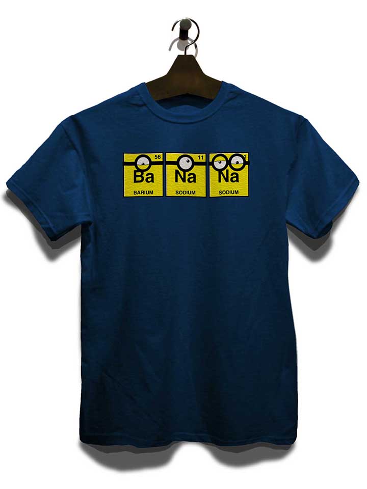 banana-t-shirt dunkelblau 3
