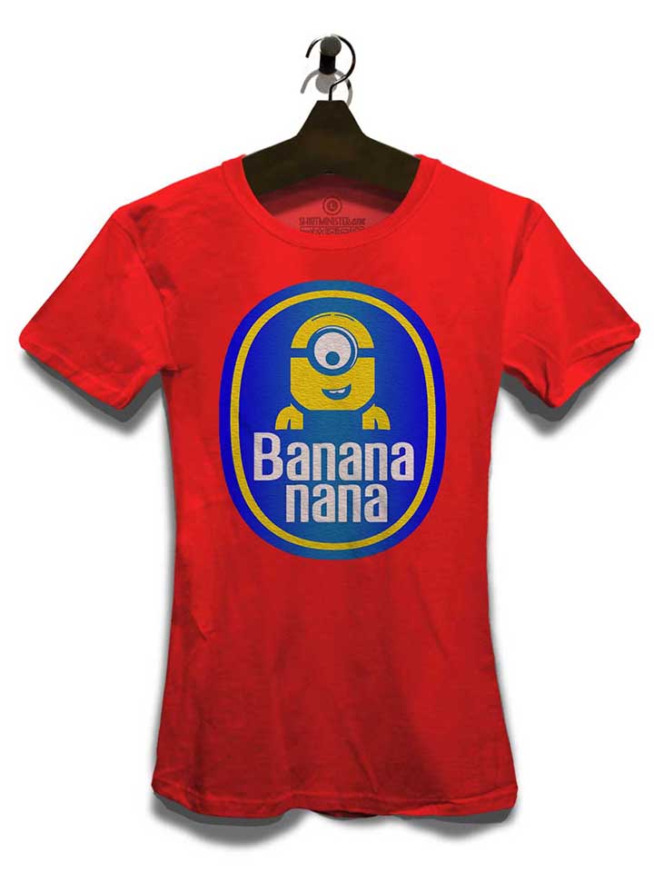 banananana-damen-t-shirt rot 3