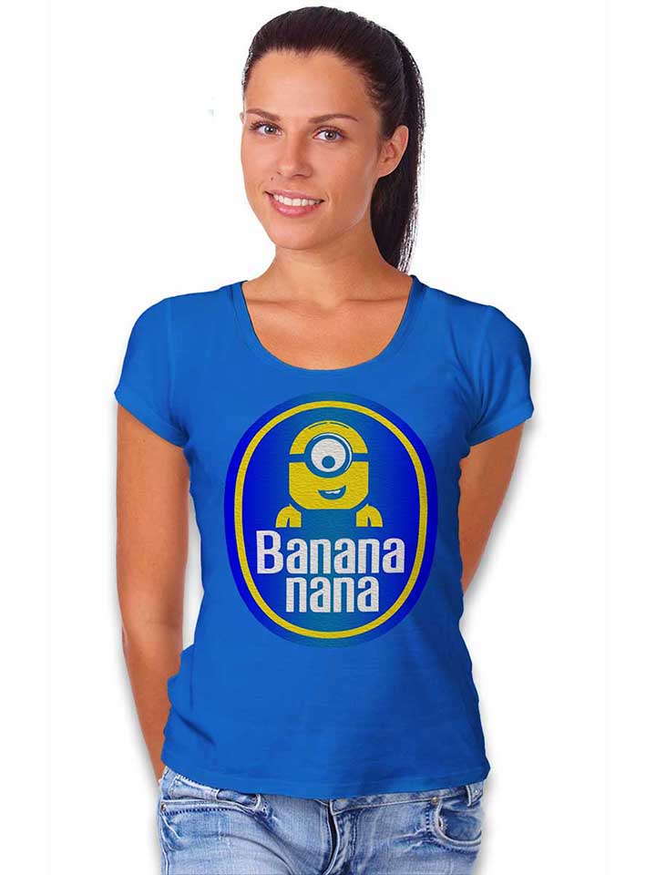 banananana-damen-t-shirt royal 2