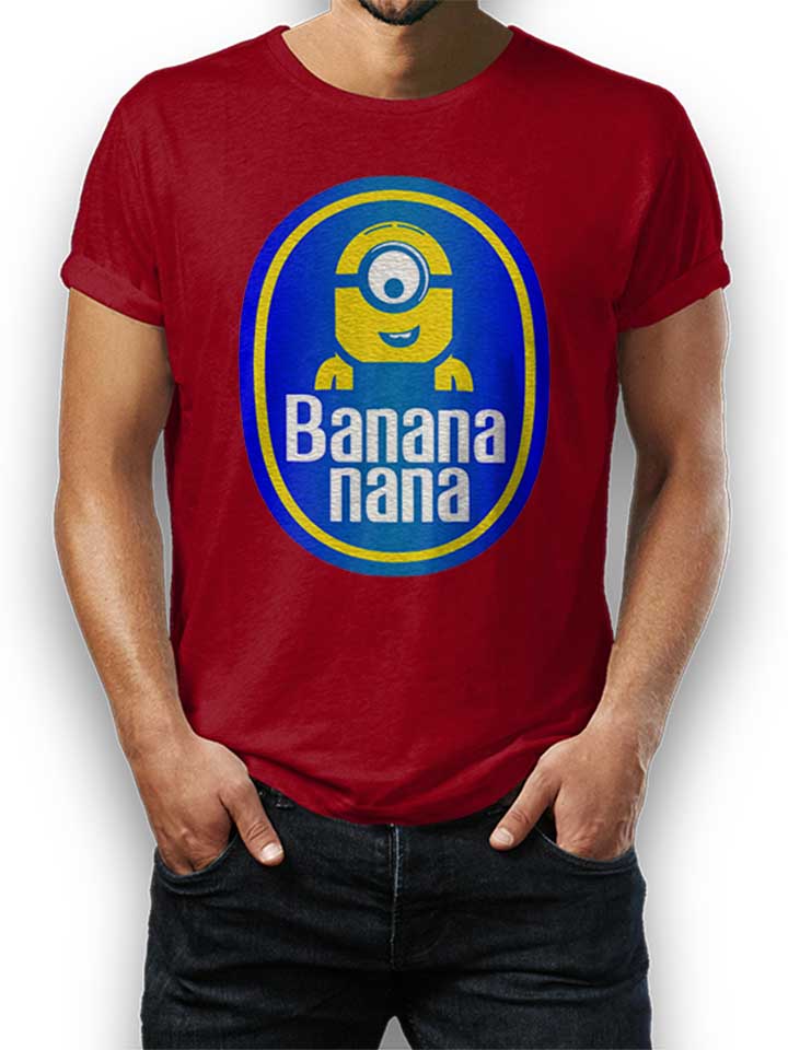 banananana-t-shirt bordeaux 1