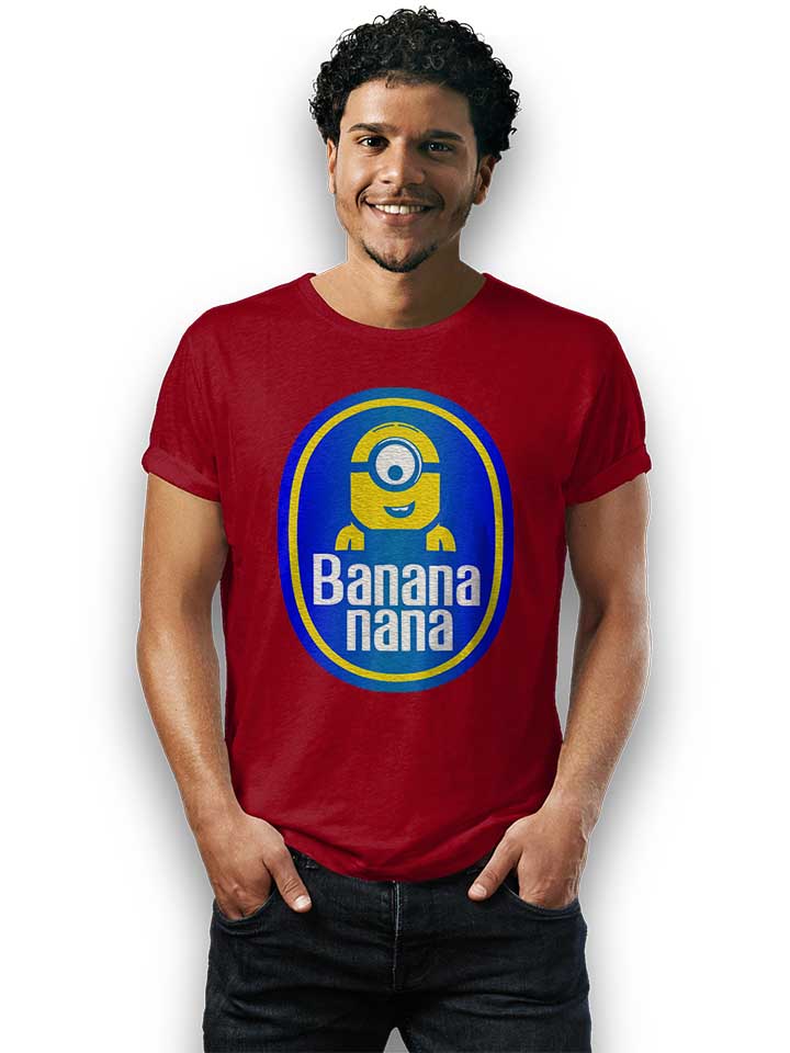 banananana-t-shirt bordeaux 2