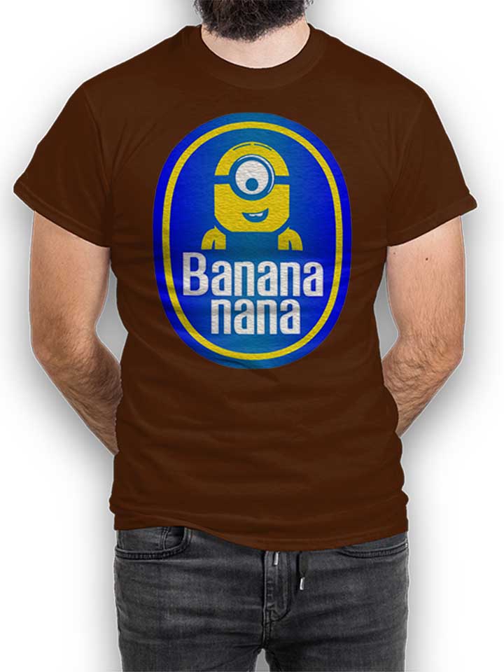 Banananana T-Shirt marrone L
