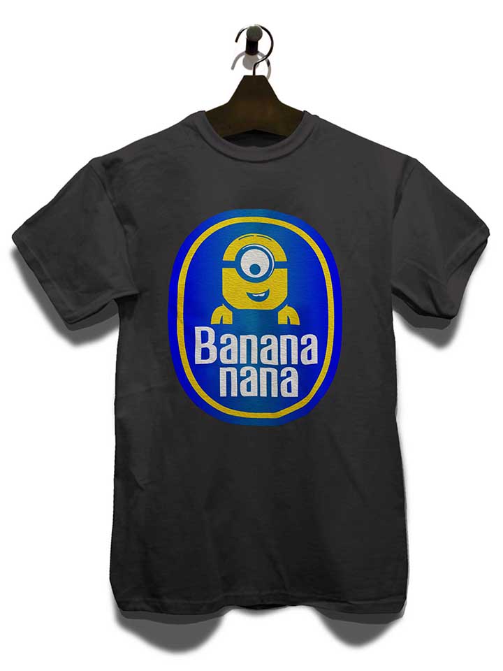 banananana-t-shirt dunkelgrau 3