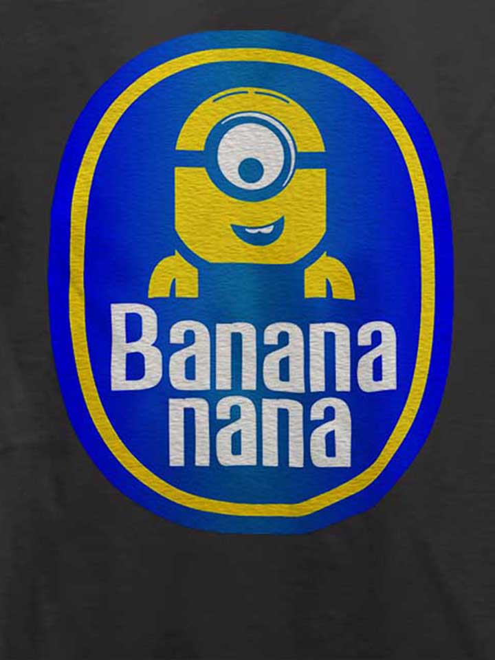 banananana-t-shirt dunkelgrau 4