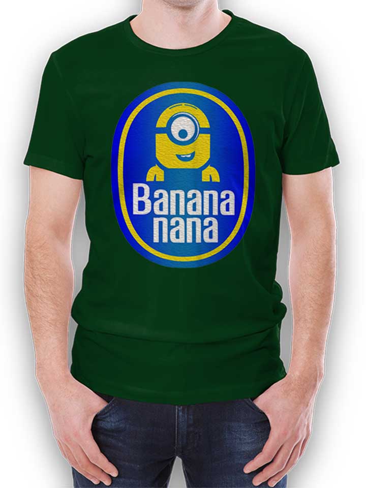 banananana-t-shirt dunkelgruen 1