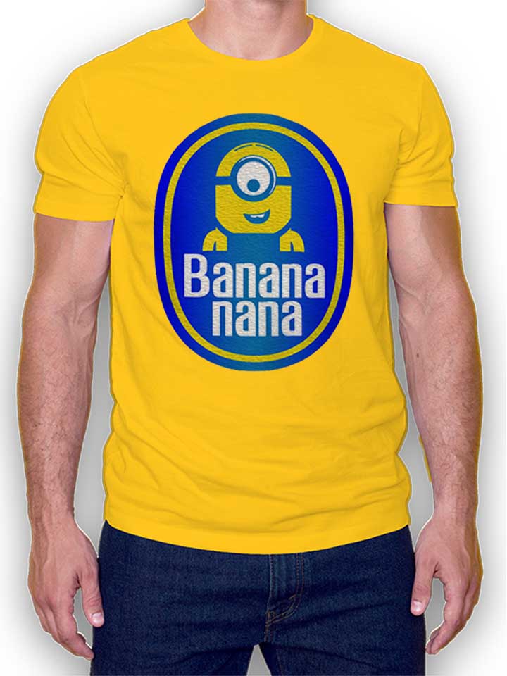 Banananana T-Shirt giallo L