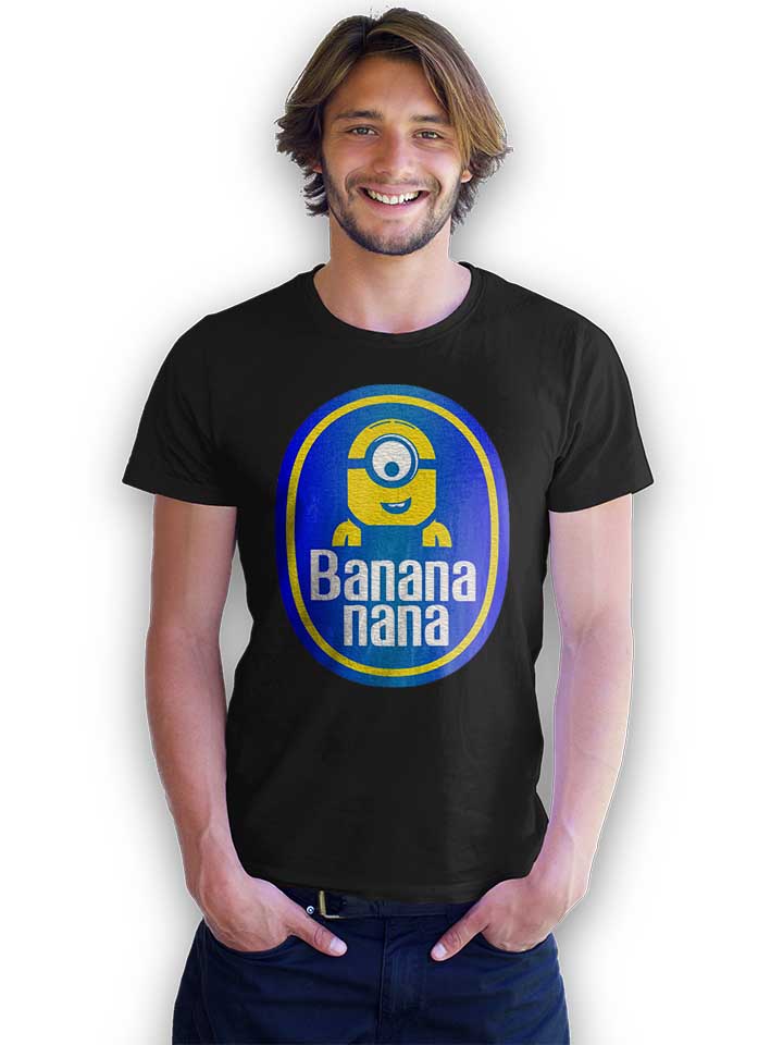 banananana-t-shirt schwarz 2