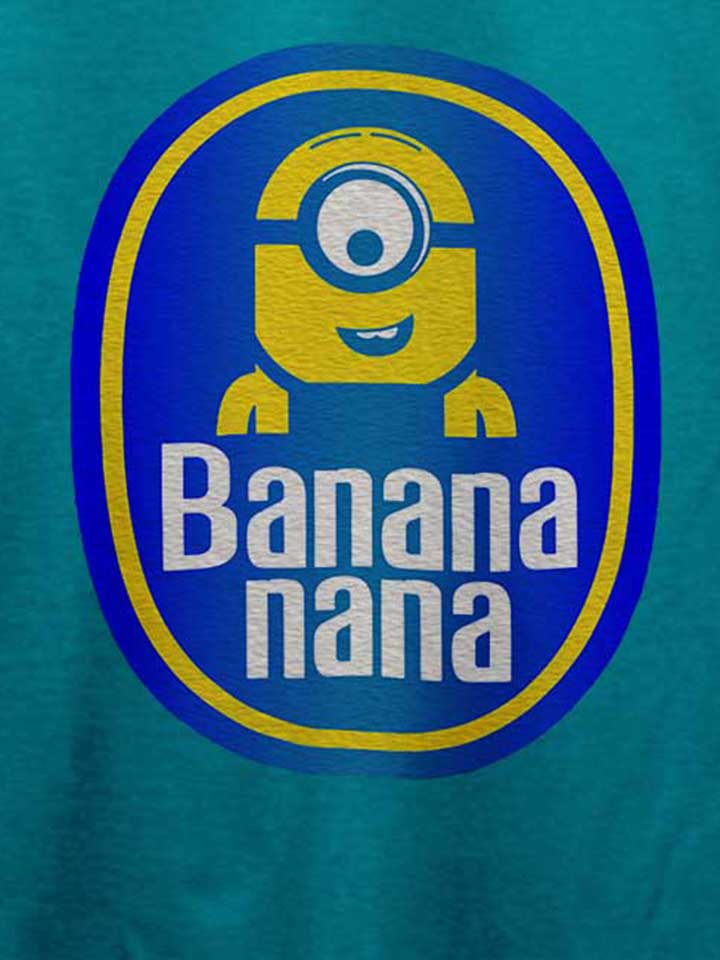 banananana-t-shirt tuerkis 4