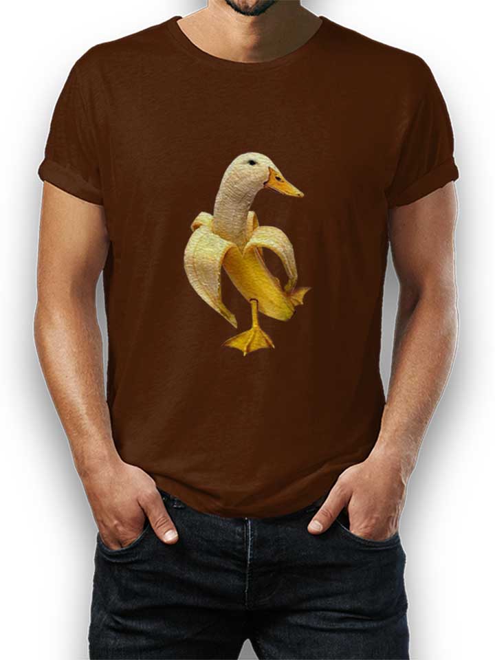 Banane Ente T-Shirt brown L