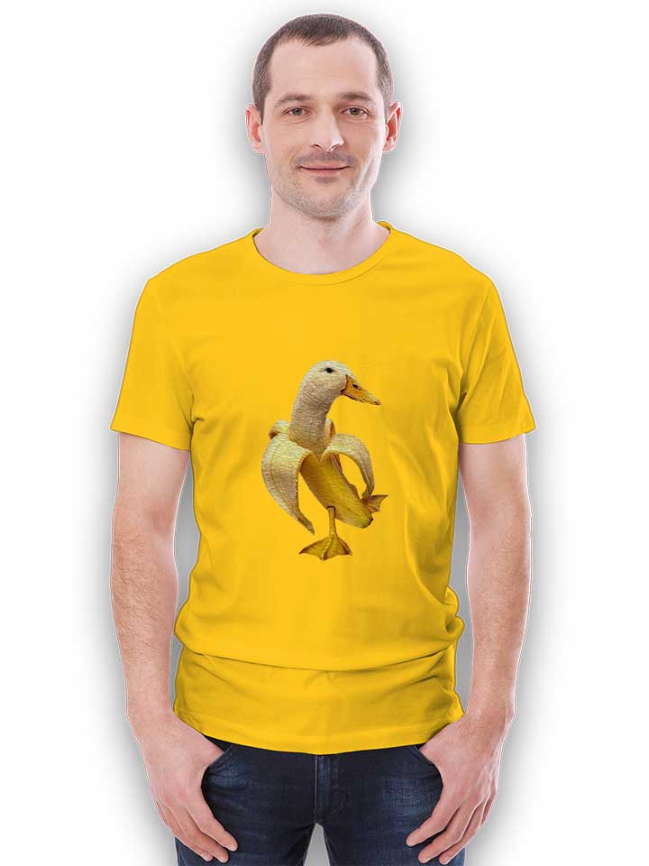 banane-ente-t-shirt gelb 2