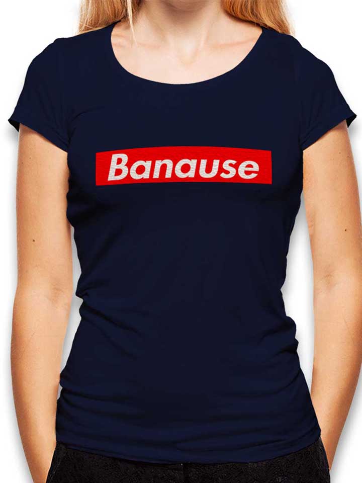 Banause T-Shirt Femme bleu-marine L