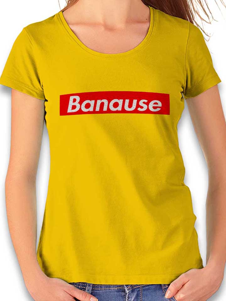 Banause T-Shirt Femme jaune L