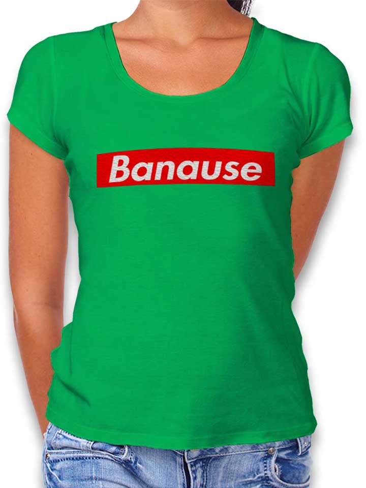 Banause Camiseta Mujer verde L