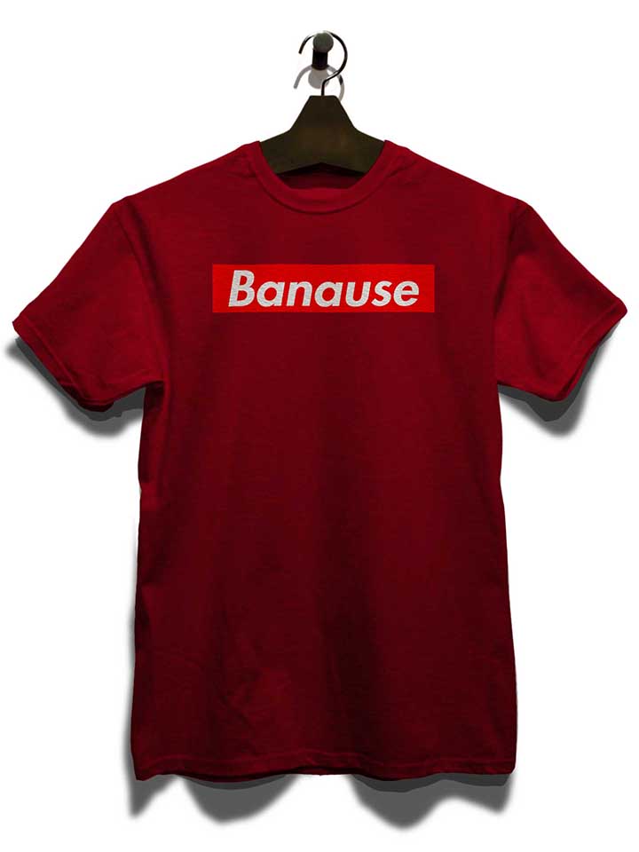 banause-t-shirt bordeaux 3