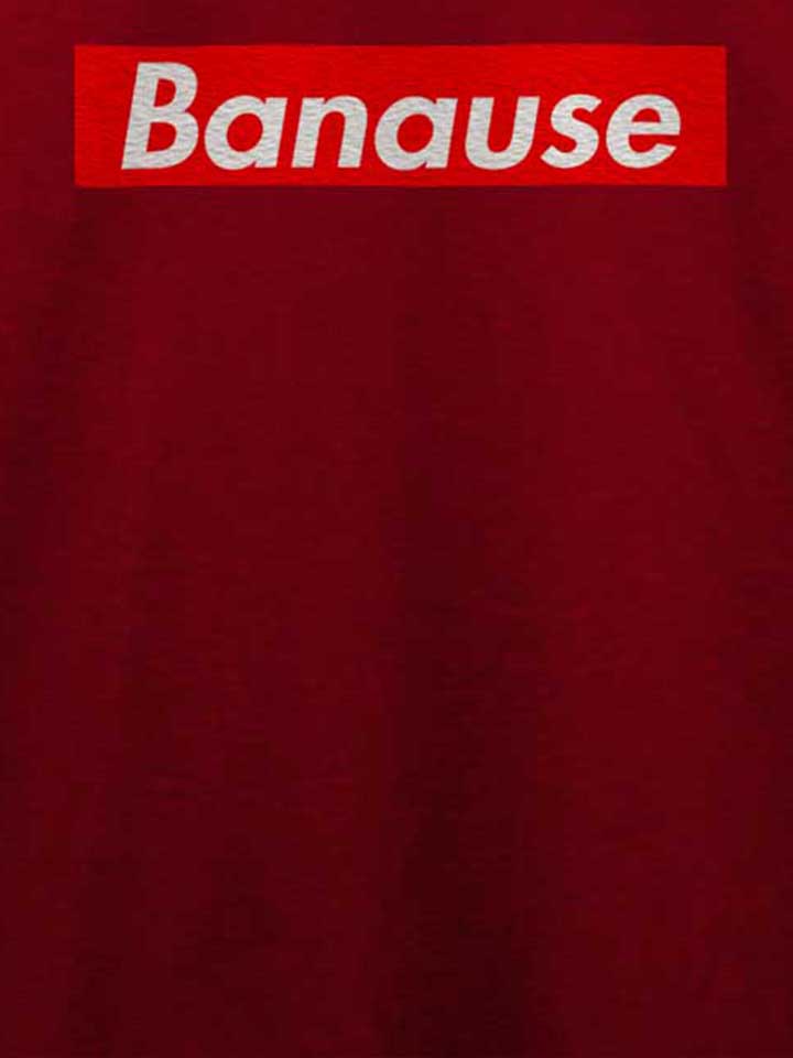 banause-t-shirt bordeaux 4