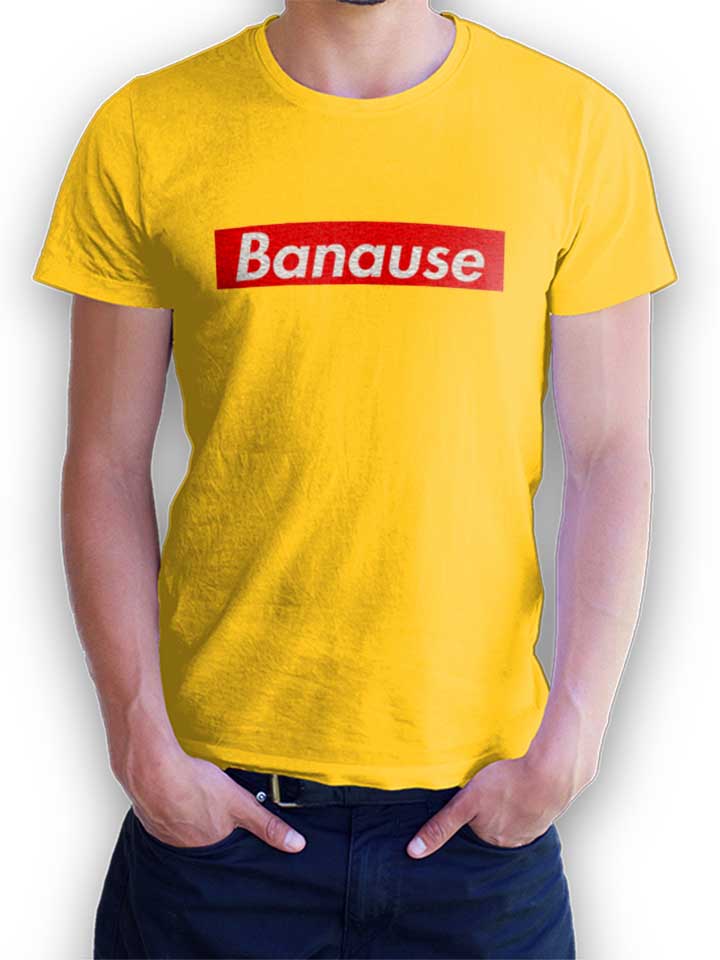 Banause T-Shirt yellow L