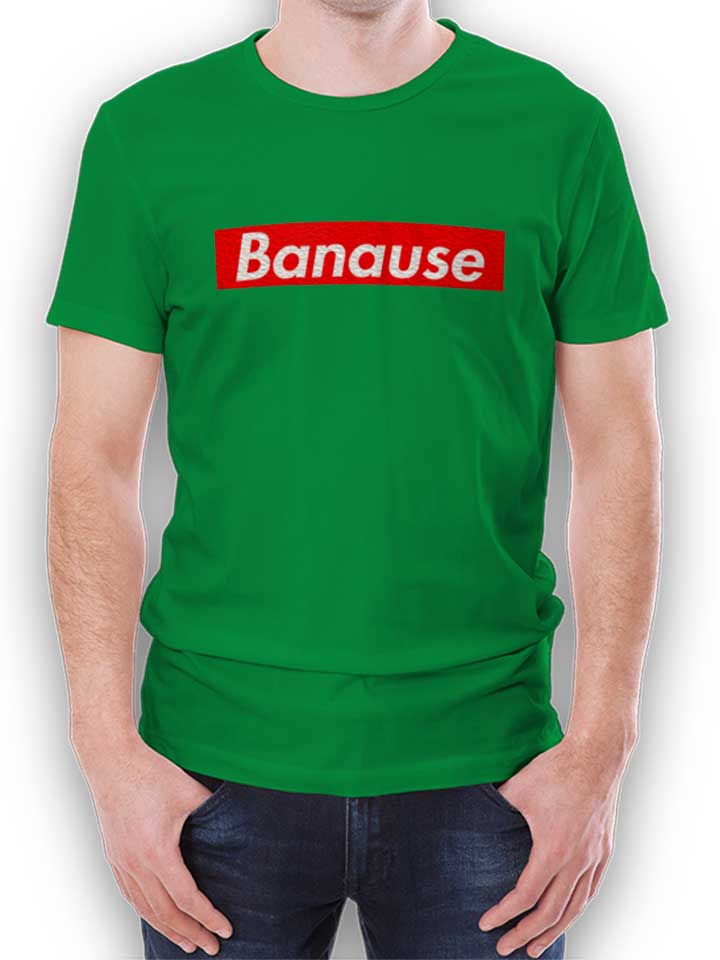 Banause T-Shirt verde L