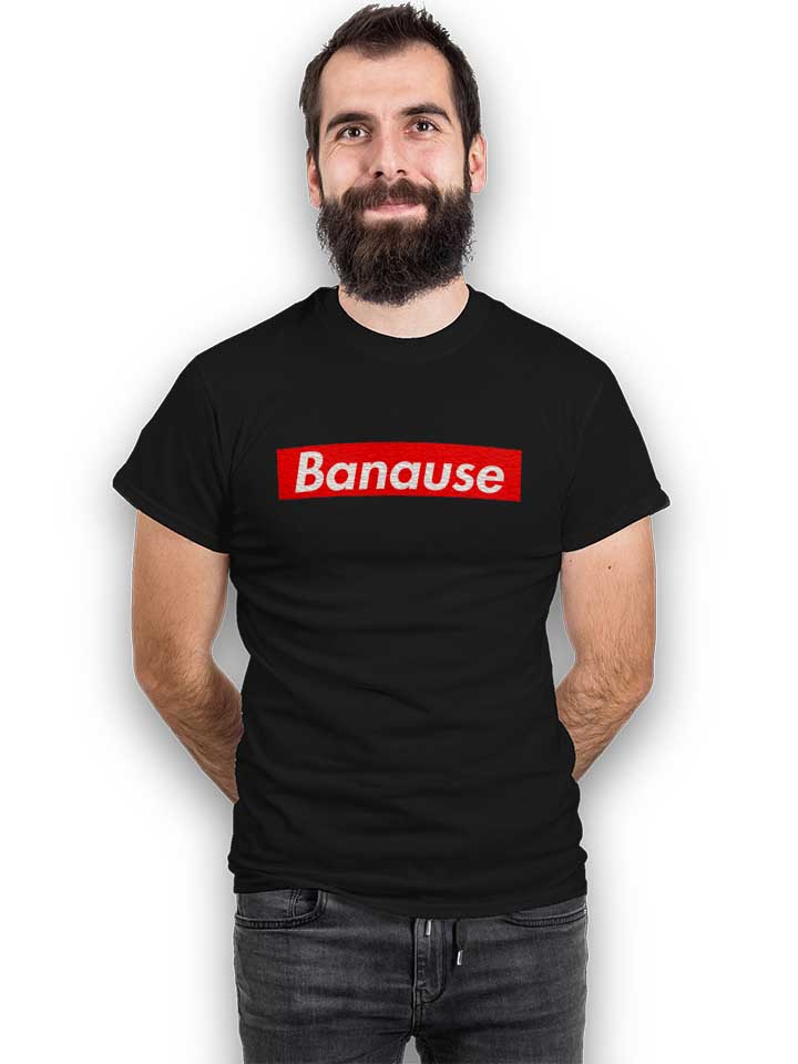 banause-t-shirt schwarz 2