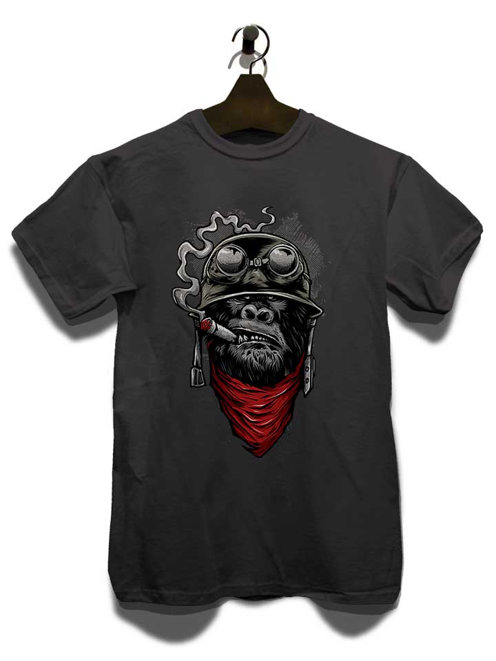 bandana-helmet-gorilla-t-shirt dunkelgrau 3