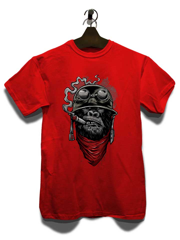 bandana-helmet-gorilla-t-shirt rot 3