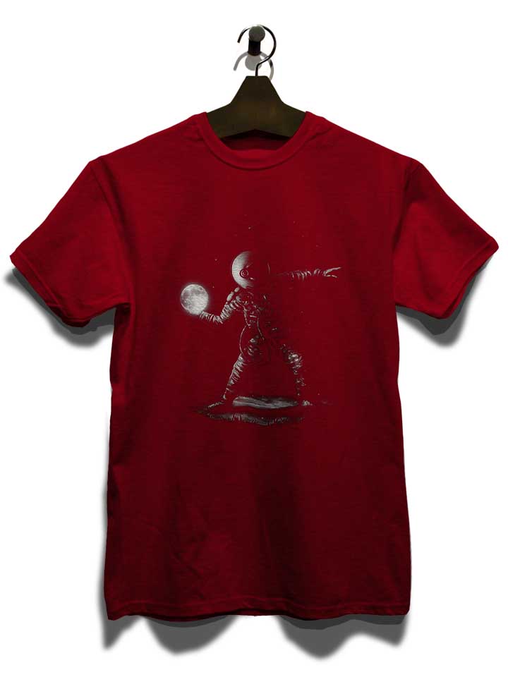 banksy-astronaut-moon-t-shirt bordeaux 3