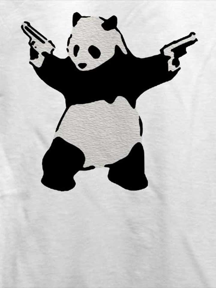 banksy-panda-t-shirt weiss 4