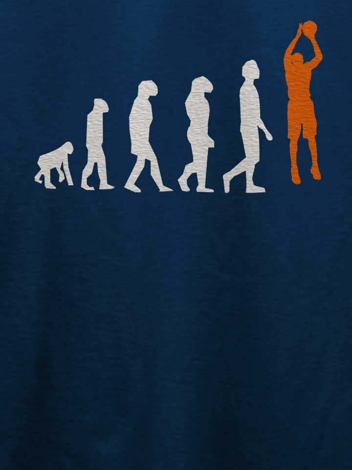 basketball-evolution-t-shirt dunkelblau 4