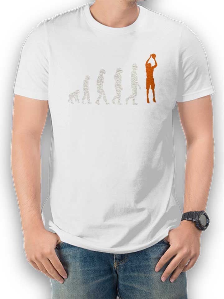 basketball-evolution-t-shirt weiss 1