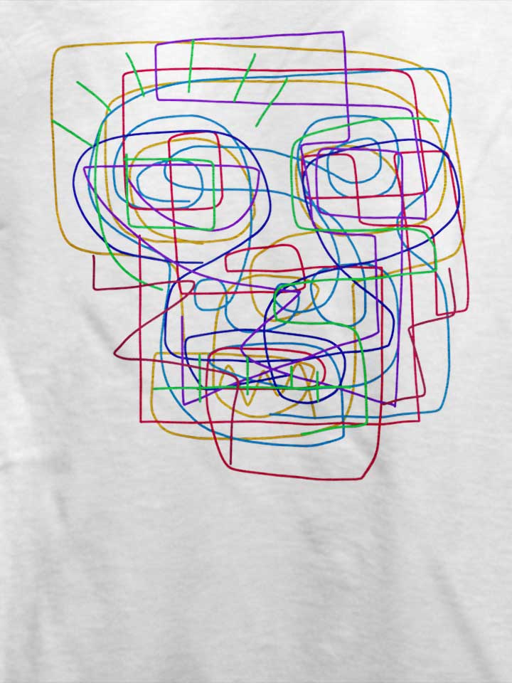 basquiat-neon-t-shirt weiss 4