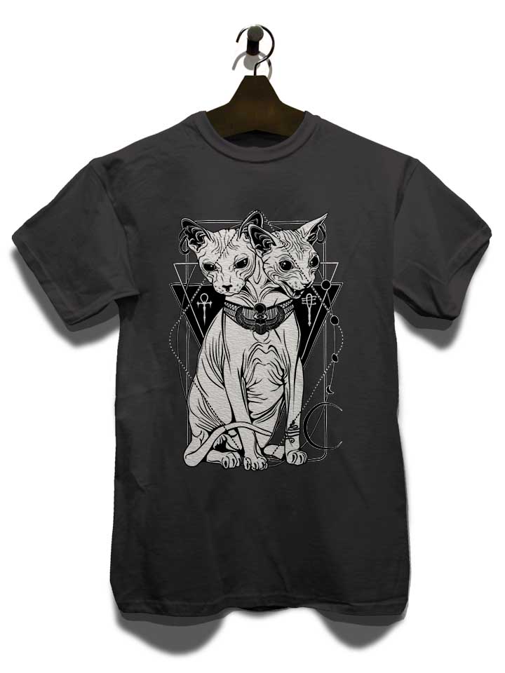 bastet-the-cat-goddess-t-shirt dunkelgrau 3
