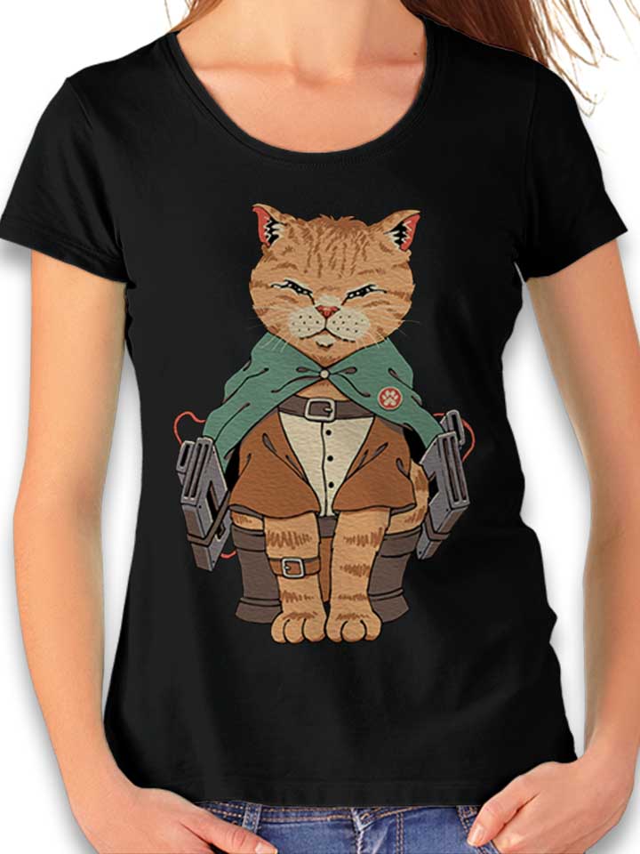 Battle Cat Damen T-Shirt schwarz L
