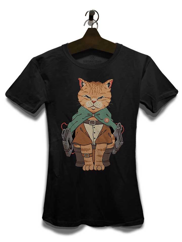 battle-cat-damen-t-shirt schwarz 3