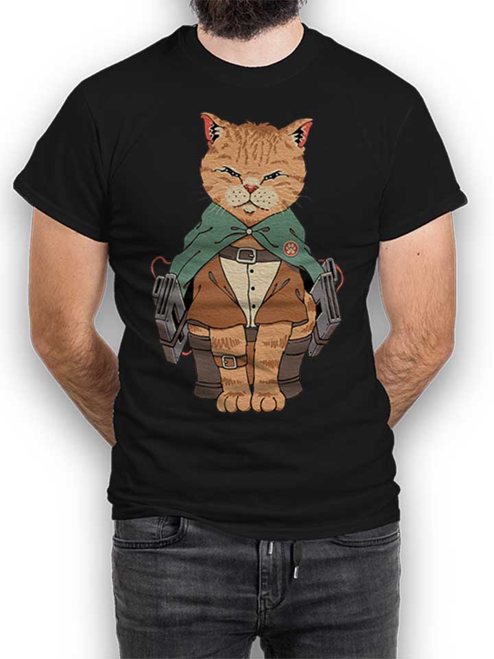 Battle Cat T-Shirt schwarz L
