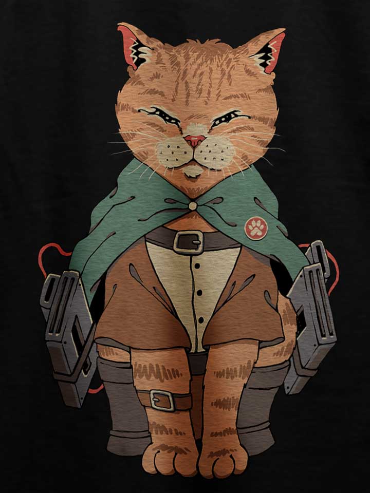 battle-cat-t-shirt schwarz 4