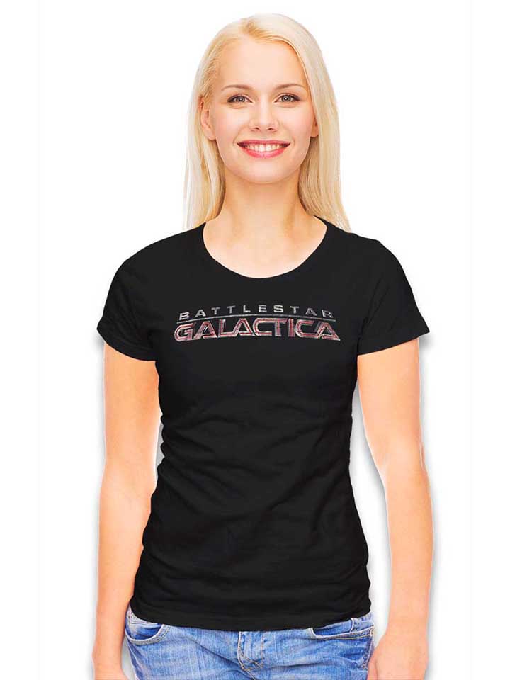 battlestar-galactica-logo-damen-t-shirt schwarz 2