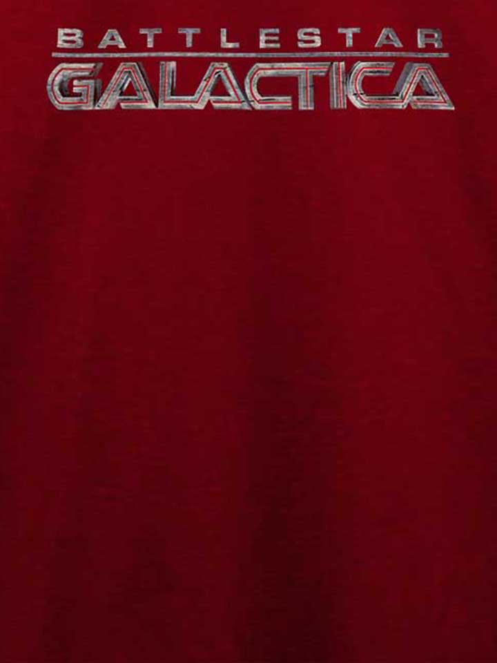 battlestar-galactica-logo-t-shirt bordeaux 4