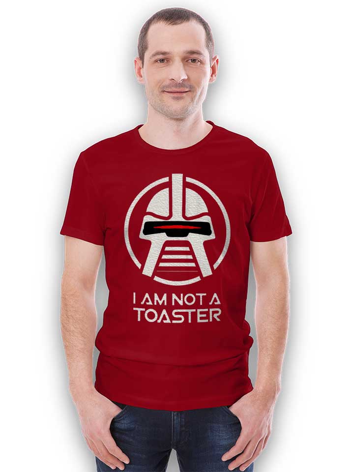 battlestar-galactica-not-a-toaster-t-shirt bordeaux 2