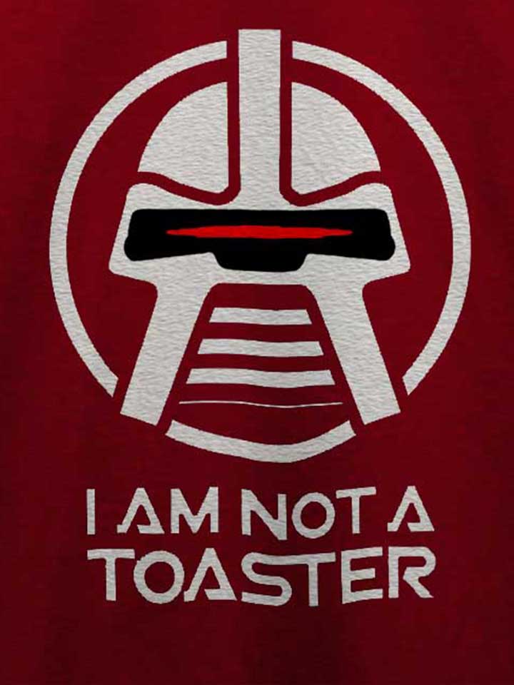 battlestar-galactica-not-a-toaster-t-shirt bordeaux 4
