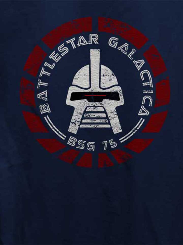 battlestar-galactica-damen-t-shirt dunkelblau 4