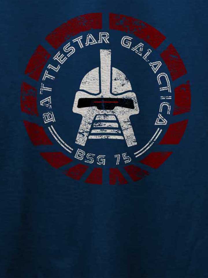 battlestar-galactica-t-shirt dunkelblau 4