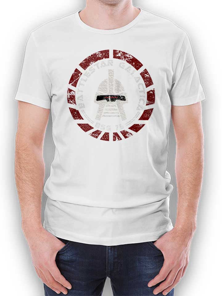 Battlestar Galactica T-Shirt weiss L