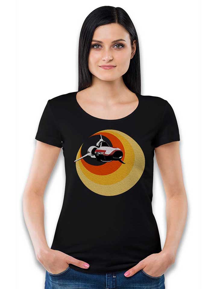 battlestar-gallactica-viper-damen-t-shirt schwarz 2