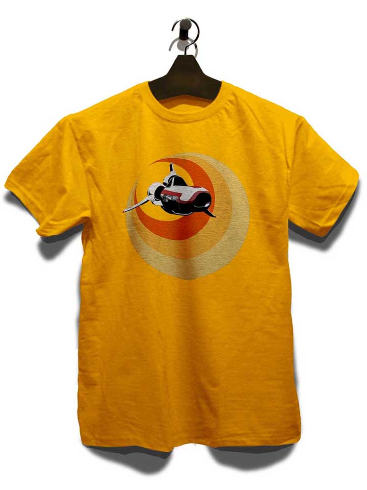 battlestar-gallactica-viper-t-shirt gelb 3