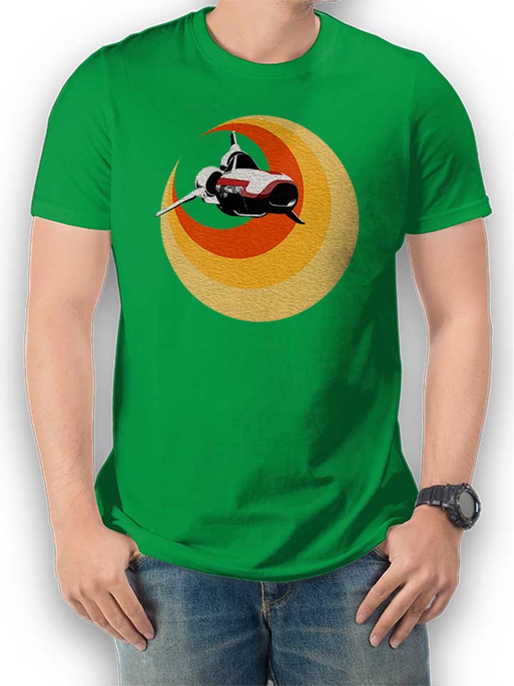 Battlestar Gallactica Viper Camiseta verde-green L