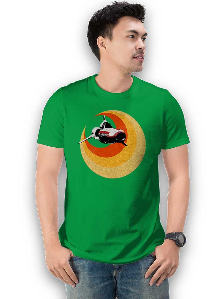 battlestar-gallactica-viper-t-shirt gruen 2