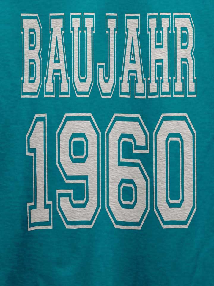 baujahr-1960-t-shirt tuerkis 4