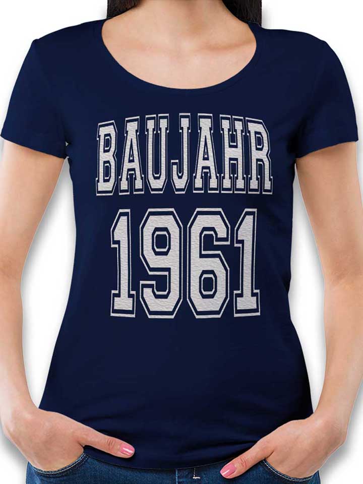 Baujahr 1961 Womens T-Shirt deep-navy L