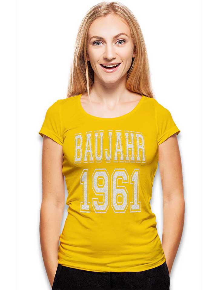 baujahr-1961-damen-t-shirt gelb 2